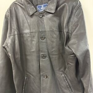 C.Pelle Men's Leather Jacket